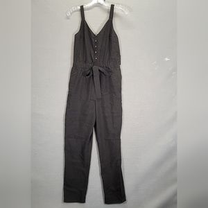 EXPRESS women’s XXS Black Wrap Front  Jumpsuit